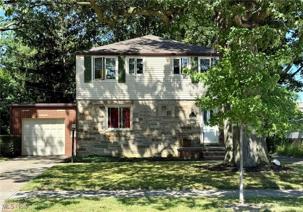 Charming 3 bedroom, 1.5 bathroom two story brick/sandstone colonial in a great location in Rocky River!. Main floor features a living room with a fireplace, dining room, kitchen and a half bathroom. Second floor has 3 good size bedrooms and a full bathroom with a walk-in shower, large bathtub and a skylight. The basement is partially finished with a bar and fireplace as well as laundry, shower and a workshop. The house has central air conditioning, large closets and an attic with plenty of storage space. It has a large shaded, enclosed private backyard and patio with built-in BBQ. Appliances included are: refrigerator, stove, microwave, dishwasher and clothes washer and dryer. Glass Block Windows in the basement. New roof, gutters, downspouts and a new hot water tank.
Close to Lake Erie, Shopping, Library, School, Tennis Courts, Baseball field and Walking/Jogging Trail, St. Christopher's Church, Metro Parks (hiking, Biking, boat ramp), downtown Rocky River shopping and restaurants. Less than 15 minutes from downtown Cleveland and 15 minutes to the Cleveland Hopkins Airport. Nationally recognized Public School system and close to multiple Private Schools. Rocky River is a desirable West Side community and is a nationally recognized suburb.