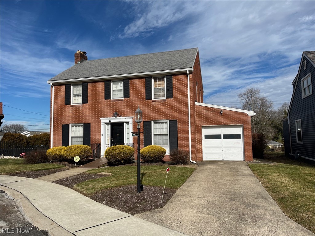 This three bedroom brick home is located on a cul-de-sac. Full bathroom on 2nd level & a half bath on main level. Quality built
home that needs a little TLC, floor & wall coverings.