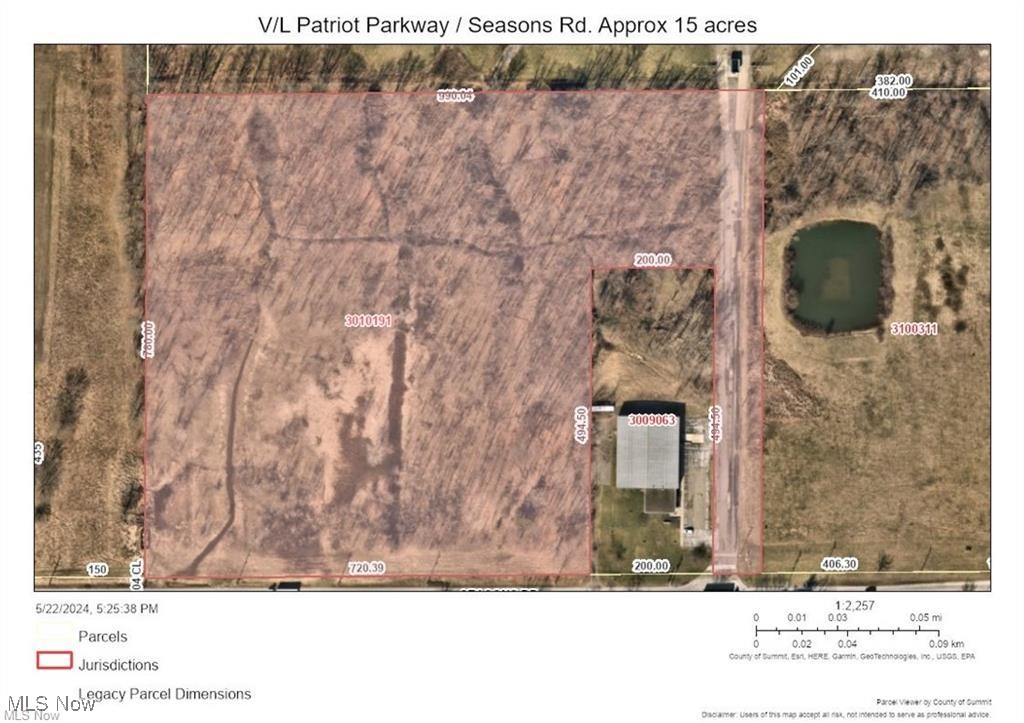 V/L 2 (Approx 17.3 Acres) Patriot Parkway
