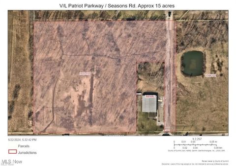 V/L 2 (Approx 17.3 Acres) Patriot Parkway Hudson OH 44236