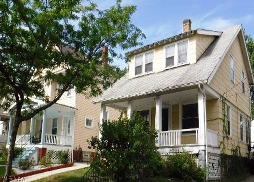 1912 Colonial offers 3 bed, 1 bath, with over 1300 square feet of living space, and a detached garage. This home sits on an easy to maintain lot measuring about 0.09 acres with a rocking chair front porch. Step inside to find wood flooring, neutral paint, and lots of natural light. This home is ready for a new owner. Make an offer! REO Property, Property Sold AS-IS W/O Repair, Warranty or Seller Disclosure.  The Listing Broker & Seller make no guarantees as to the accuracy of information herein; Buyer or Buyer’s Agent is responsible for utility activation related to inspections, Water activation not authorized; air pressure test only.