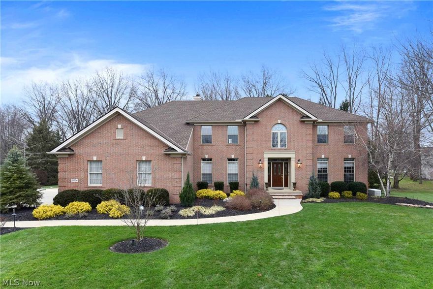 Prepare to be Moved! Into this elegant, classic Colonial that has been meticulously maintained & updated by the original owners. Located on a quiet cul-de-sac in the prestigious Westwinds community in Avon Lake -minutes from shopping at Crocker Park, fine dining, & everything CLE has to offer. Custom designed by Schmidt Builders and prof. decorated with no detail overlooked. Stunning built-ins adorn both the office & great room. Formal dining room & family room with wet bar, beverage chiller & surround sound - this home was designed for comfortable living and entertaining. Large gourmet kitchen with dining area that overlooks the priv. backyard. Magnificent laundry/mud room off the garage keeps dirty feet and paws away from the rest of the home. Two half baths round out the main level. Upstairs the Master Suite is complete with jetted tub, private commode & shower & expansive walk in closet w/ two separate areas. Four other bdrms share two jack n jill baths both with double sinks allow