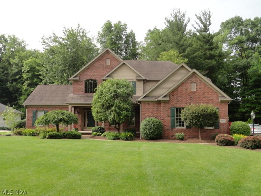 Beautiful park-like setting w/mature shade trees and located so conveniently to schools, park and shopping. Nice open floor plan from the lg. Great Room into the Dining area and spacious kitchen w/ brand new stainless steel appliances. Enjoy the light and bright Sunroom year round and the lg. finished lower level. Formal Dining room  and a 1st floor Study or 5th BR with adjacent 4th full bath. The quality is evident throughout this entire home, from the custom cabinetry and finish work, to the plush new carpeting and hardwood flooring. Call for more details today!