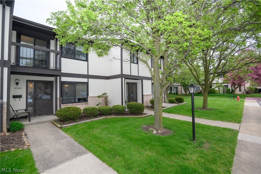 This fabulous three bedroom two bath townhouse in the highly desirable Middleburg Hts is ready to move in with everything done just looking for a new owner!  A rare find with 1,484 sq ft of well thought out living space.  This stunning home comes with all the appliances including washer and dryer and newer stove, refrigerator and dishwasher.  The kitchen has been updated nicely and has an eat in area as well as dining room with sliding doors that leads to your very own patio.  The master bedroom is very large and has it's own balcony and sitting area.  The second bedroom is of a generous size and the bathrooms are updated in todays modern colors. This townhouse comes with cover parking too!  Call today to see it first!