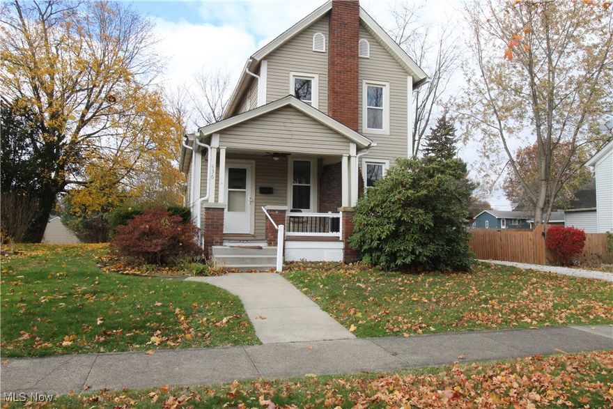 Home has 3 BR 1bath with a 2 car garage. First floor features Kitchen, dining room, living room and 1 BR and a full bath. 2 BR on the second floor. Home is close to downtown and the parks. Some new flooring, paint, Garage door and tankless HW tank.