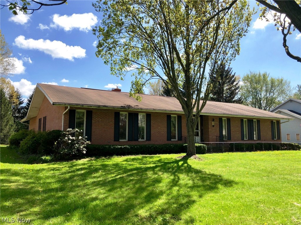 Fabulous all brick sprawling ranch in desirable Fairlawn Heights presents large living spaces and numerous amenities. Formal living and dining rooms with recessed lights. Large family room features wall of built-ins, woodburn fireplace, and sliders to three season sun porch with skylights. Spacious eat- in kitchen offers maple cabinetry, two walk-in pantry's, and planning station. First floor laundry and guest bath conveniently located nearby. Huge master suite boasts master bath w/ separate shower, two WIC, and access to enclosed sun porch. Finished lower level with family room, bedroom, full bath, recreation/game room with wet bar, and multiple storage areas. Staircase to sun porch from the lower level. Additional highlights include whole house fan, Trane furnace (2 yrs old), Rheem water heater (2 yrs old), outdoor basketball court, shed, in-ground pool.