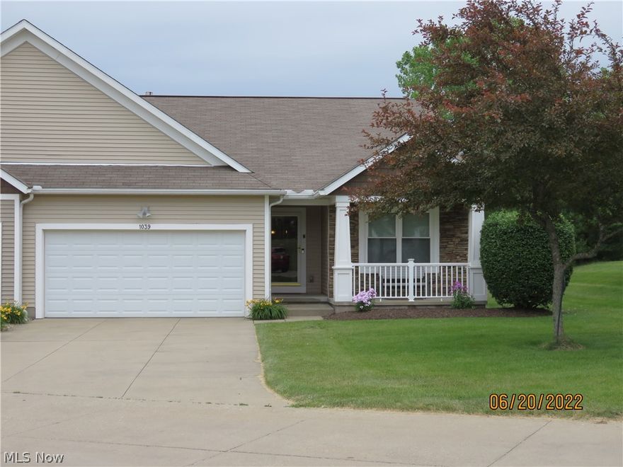 Welcome!!!  You'll find this easy living Ranch in one of the most PRIME LOCATIONS within the Brittany Commons Community.  WATER VIEW + END UNIT + add'l PARKING for family/friends + most convenient MAIL access.  Owner BEDROOM SUITE with private bath and walk-in closet.  OPEN CONCEPT with good sized VAULTED Great Room/Living space.  Eat-in Kitchen opens to laundry on one end and 4 SEASON SUN ROOM on the other.  Access to newer, PRIVATE DECK with retractable AWNING from sun room.  Take in the water views and natural light from near every space within the home!  Need more space? Full, clean basement ready for finishing.  
UPDATES: (Hot Water Tank - 2017), (Windows/Furnace/A/C - 2018),  (Rear Deck/Motorized-Retractable Awning/Front Porch Railing/Landscape/Dishwasher/Patio Slider - 2020-21)
OPEN- SATURDAY, July 16th from 12:00-3