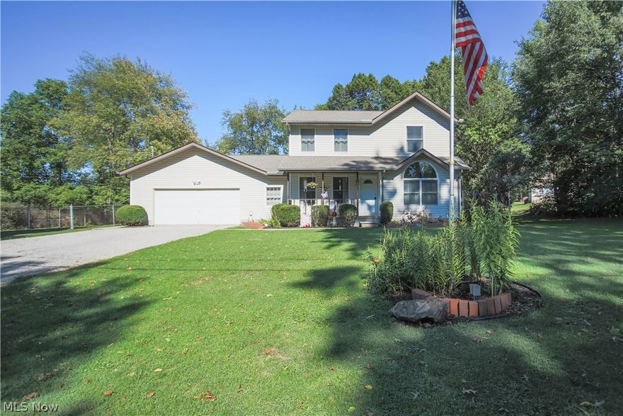 Pristine home on a giant double lot!  This large 3 bedroom, 3 bath home has all the updates.  Gorgeous oak floors in dining room, brand new carpet in living room, family room, stairs and bedroom.  Kitchen has been entirely remodeled with maple cabinets, gorgeous granite, tile backsplash and new appliances.  Large half bath with laundry on main floor.  Family room has brand new sliders that open to the back deck and huge yard.  Master bedroom has one walk in plus a second closet and large master bath.  Long, wide drive provides plenty of parking.  Attached 2 car garage has newer doors and opener.  Entire back yard is fenced in.  You will find a fire pit, shed with electricity and plenty of beautiful mature trees for shade and additional privacy.  Located across the street from Richville Park.  New siding and roof in 2009.  Sliding doors 1 year. Updated electric.  Entire interior is freshly painted.  Dry basement has high ceilings, sump pump, new water softener and folding tank, ready to