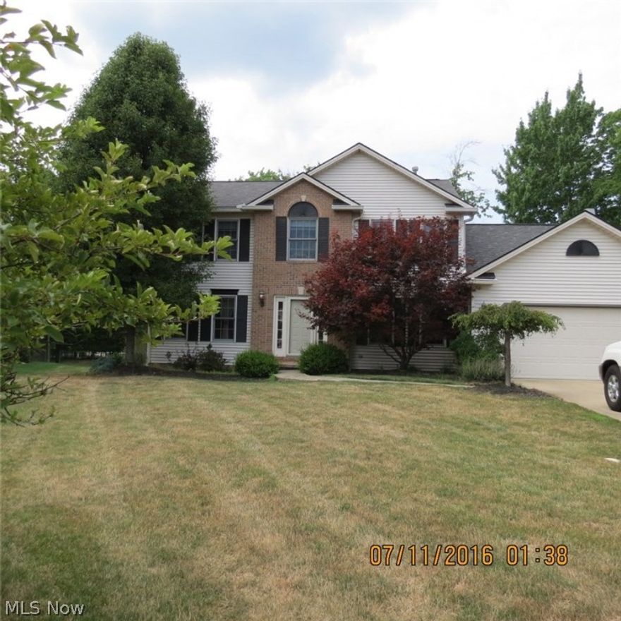 One of a kind Pristine Cul-De Sac Colonial , well maintained 4 bedroom, 2full baths, 2 half baths, 2 car attached garage, long driveway, large back yard....situated in a very desirable are of Strongsville. Nice concrete deck for relaxing and barbecuing, large family room opens up to deck, All appliances stay mincluding a pool table in the lower Rec Room.