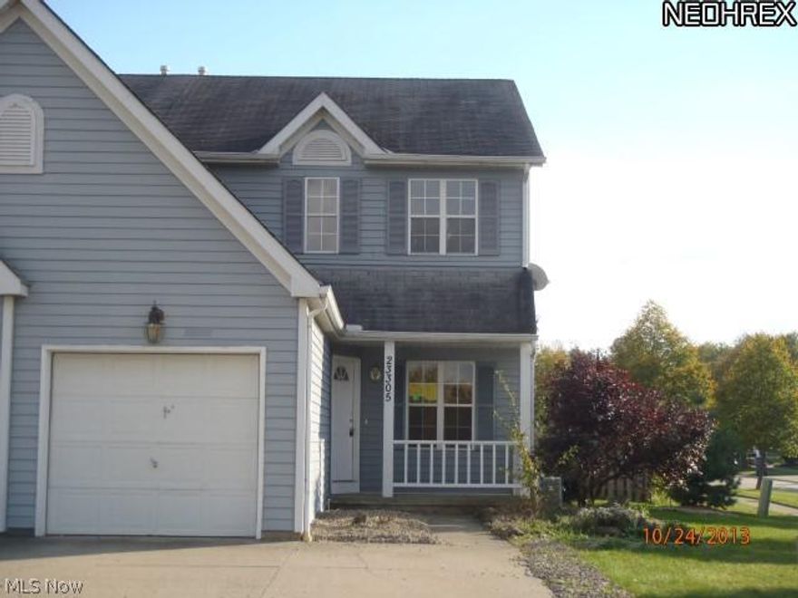 Great Opportunity with this Olmsted Falls Attached Single Family Colonial!! Over 1500 sq ft of living space with the owner's suite having attached full bath with walk in closet. Freshly painted and new carpet throughout in a neutral palette just waiting for your decorative touches. 1st floor utility room. Living Room has wood burning fireplace. New Roof. Entertain in your privately fenced back patio. Plenty of storage in your full partially finished basement. Easy access to shopping, restaurants and public trnsprttn. This is a Fannie Mae HomePath Property.  This property is approved for Homepath Renovation Mortgage & Homepath Mortgage Financing.