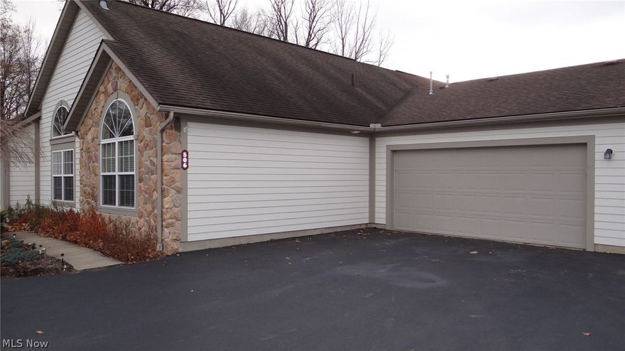 Beautiful well maintained home, 2 bedroom, 2 bath condo with Large office and Sunroom. Private setting, big kitchen with tons of storage, In house laundry room. Additional storage in attic space above garage.