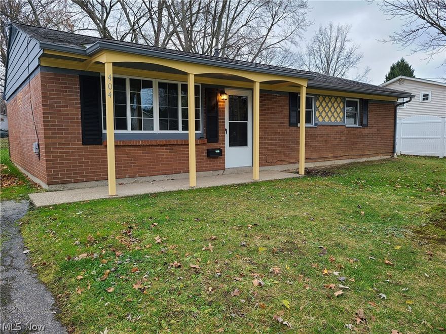 404 Cathy Dr Munroe Falls, OH 44262 is a rare find.  This is a beautiful 3-bedroom ranch home that has been fully renovated, you will be the first tenant to live in the newly remodeled home! There is a huge backyard with this property and plenty of off-street parking. Highly sought-after area for the schools, close proximity to all that the community has to offer and easy access to eateries and shopping as well as a short drive to the surrounding hospitals, airports and activities. The flooring is new LVT with a wood look flowing from the entry through to the dining area, kitchen hallway and laundry rooms. The 3 bedrooms have new carpet and the kitchen has access to the rear yard and has stainless steel appliances, energy efficient lights and new cabinetry throughout! Laundry Room for our use is great and wanted by many. This is a must see, don't miss out on this rare opportunity! Call your favorite Realtor today to schedule an appt and fill out our free application!