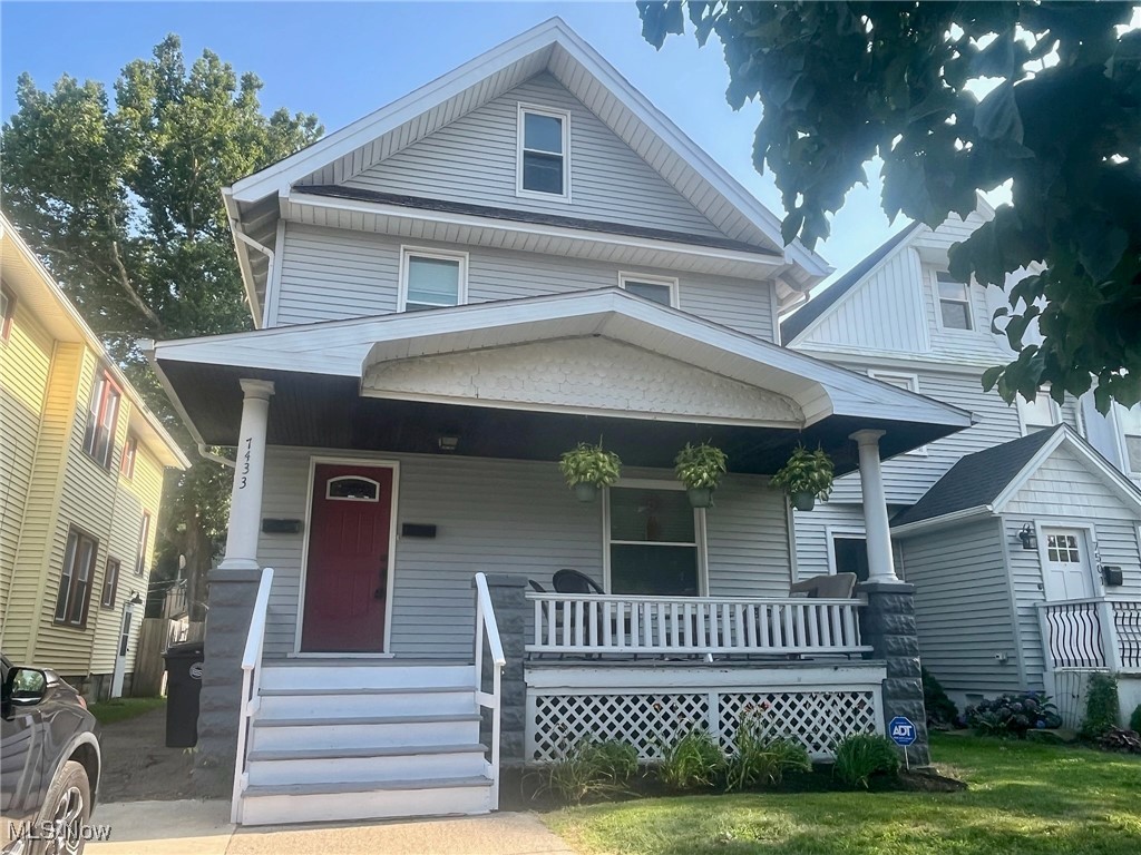 Location, location, location! Here is your chance to own a duplex on a highly sought after street in the heart of Battery Park with strong rental history. Both units (2 bed/1 bath) were updated in 2019 & currently rented, providing immediate income. Large unfinished attic with private entrance - potential for more living space. In-unit washer/dryer. New AC/Furnaces for each unit (2024). Hot water tanks (2019 & 2024). Updated electrical panel (2019). Newer windows (2020-2022). The large fenced in backyard provides a quiet escape from the city & is hard to come by! Do not miss out on this unique opportunity to own in Battery Park, close to Edgewater Park and Gordon Square! One year home warranty included for peace of mind.