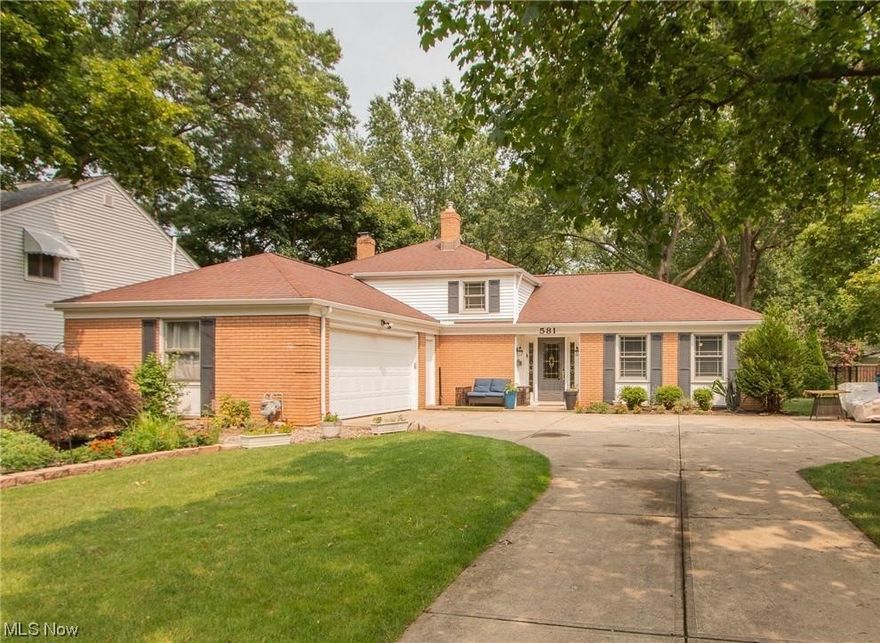 Welcome home to this updated split in a sought after location! Kitchen with quartz counters, white cabinetry and stainless steel appliances 2017. Both bathrooms, flooring, and carpeting updated in 2017. Newer windows. Huge fenced treed backyard with Playset remaining and storage Shed. School is nearby and fast approaching. Location is a mile north to the lake and a mile south to highway access. Seller will provide copy of General Home Inspection that had done in July.