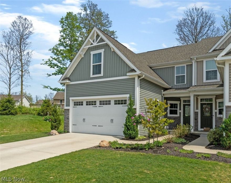 Immaculate Home on the market for the First Time in the beautiful Enclave at Old Mill Pond Development! Off Bath Rd, The Enclave at Old Mill Pond is a Premium Townhome Community, hidden away, but close to everything. This Particular End Unit is comprised of 3 Bedrooms, 3.5 Baths and Boasts Many Upgrades. Enter the home from the 2 Car Attached Garage, past the Half Bath, and in the Kitchen you are greeted by Gorgeous White Cabinetry, Stainless Appliances, and Granite Countertops. Snacks can be found in the Pantry, and the Undermount Stainless Sink completes the modern Streamlined Look. From the Kitchen, the Floorplan Opens to the Dining Room and Living Room, a layout instrumental for Entertainment and Connectivity. Luxury Vinyl Planks and 9-Foot Ceilings Add to the Allure! The First Floor Master Suite is Spacious and Bright, complete with your Trayed Ceiling, Walk In Closet, and a Master Bath with Duel Vanities and Shower Heads. Up the stairs, Bedroom 2 is almost 200 sq ft and comes wit