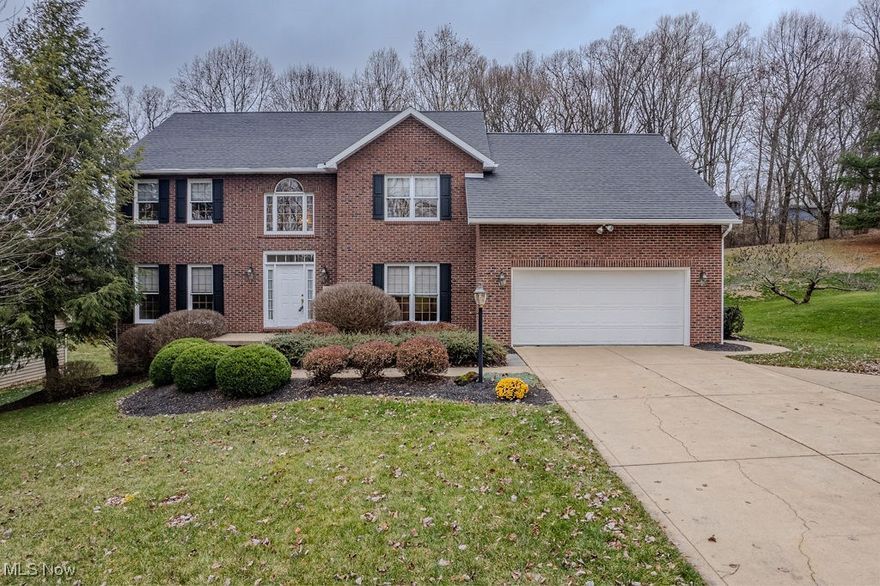 Beautiful 2 story located in Greenmont Hills, meticulously maintained. New roof in 2015, new HVAC in 2016, range an dishwasher 2022. 4BR, 2.5 BA kitchen and breakfast area open to family room with gas fireplace. Screened porch overlooks an amazing backyard with irrigation system! Extra features include 6 panel doors, oak chair rail, crown molding, tray ceiling, huge closets, abundant storage and more! 2808 above grade and 1160 unfinished in basement. Basement  has tall ceilings and stubbed in plumbing for bath so could easily be finished for extra living space.