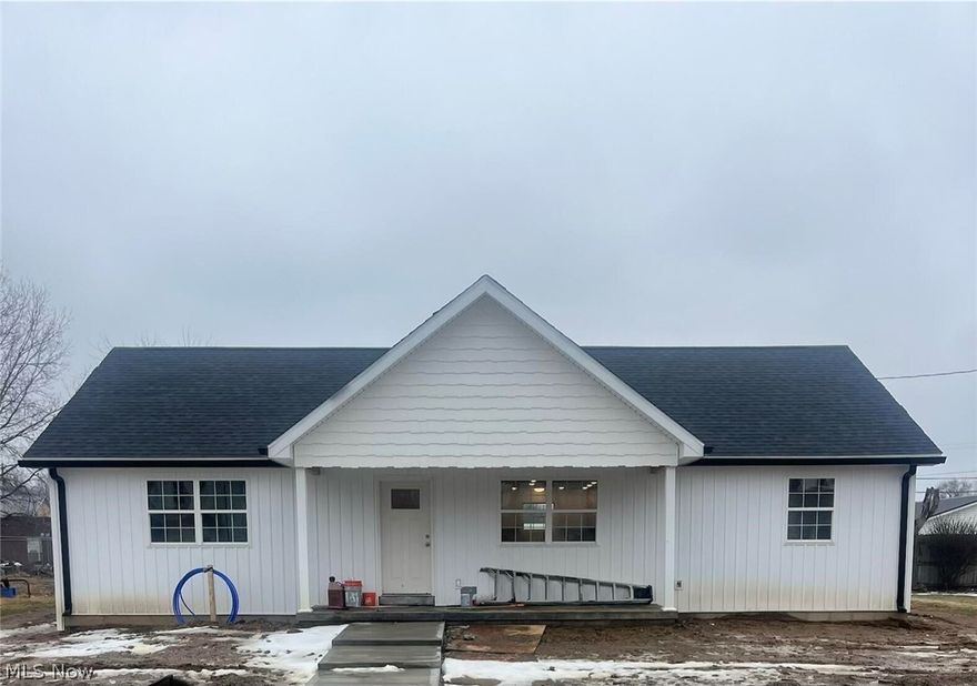 Welcome to this beautifully newly built 3-bedroom, 2-bathroom home located in Frazeysburg, $339,900. Designed with modern living in mind, this home features a bright and spacious open floor plan that seamlessly connects the kitchen, dining, and living areas — designed for entertaining and everyday comfort.



Gorgeous hardwood floors will flow throughout the main living spaces, adding warmth and timeless appeal. The primary suite includes a private en-suite bath and a generous walk-in closet, creating the perfect retreat. Two additional bedrooms provide flexibility for guests, family, or a home office.



A detached 1-car garage for convenient parking and additional storage space. With quality craftsmanship and contemporary finishes throughout, this move-in-ready home delivers both style and functionality.



Construction is scheduled for completion mid-March, giving buyers the opportunity to secure this home before it’s officially finished. 

Don’t miss your chance to own a stunning new build in Frazeysburg! Pictures are AI enhanced