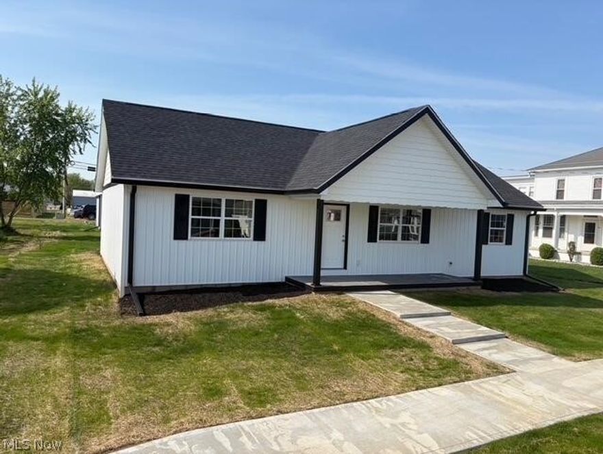 Welcome to this beautifully newly built 3-bedroom, 2-bathroom 1543 sq ft home located in Frazeysburg, $339,900. Designed with modern living in mind, this home features a bright and spacious open floor plan that seamlessly connects the kitchen, dining, and living areas — All new appliances by Frigidaire. Granite countertops and window sills throughout. This home is designed for entertaining and everyday comfort where form meets function. 

Gorgeous hardwood floors will flow throughout the main living spaces, adding warmth and timeless appeal. The primary suite includes a private en-suite bath and a generous walk-in closet with laundry hookups, creating the perfect retreat. Two additional bedrooms and 2nd bath provide flexibility for guests, family, or a home office.

A detached 1-car garage for convenient parking and additional storage space. With quality craftsmanship and contemporary finishes throughout, this move-in-ready home delivers both style and functionality.

Don’t miss your chance to own a stunning new build in Frazeysburg! Some photos have been virtually rendered.