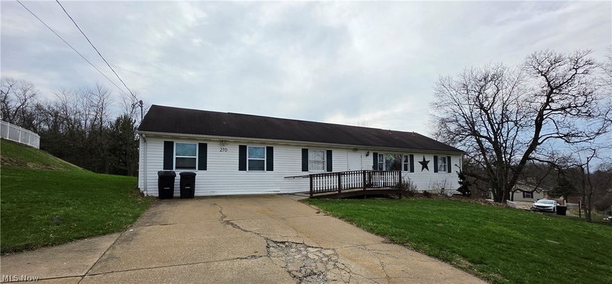 Come see this spacious 6-bedroom, 2 full bath ranch home located in the heart of Wintersville. This unique property is zoned for both residential and commercial use and is currently operating as a daycare facility, offering incredible flexibility for a variety of uses. The home features handicap ramp access at the front entrance for added convenience and accessibility. The fenced backyard includes playground equipment, making it perfectly suited for childcare or family enjoyment. With its versatile zoning, prime location, and generous layout, this property offers endless potential for homeowners, business owners, or investors alike. Contact your agent today to schedule your private showing! More photos coming soon.