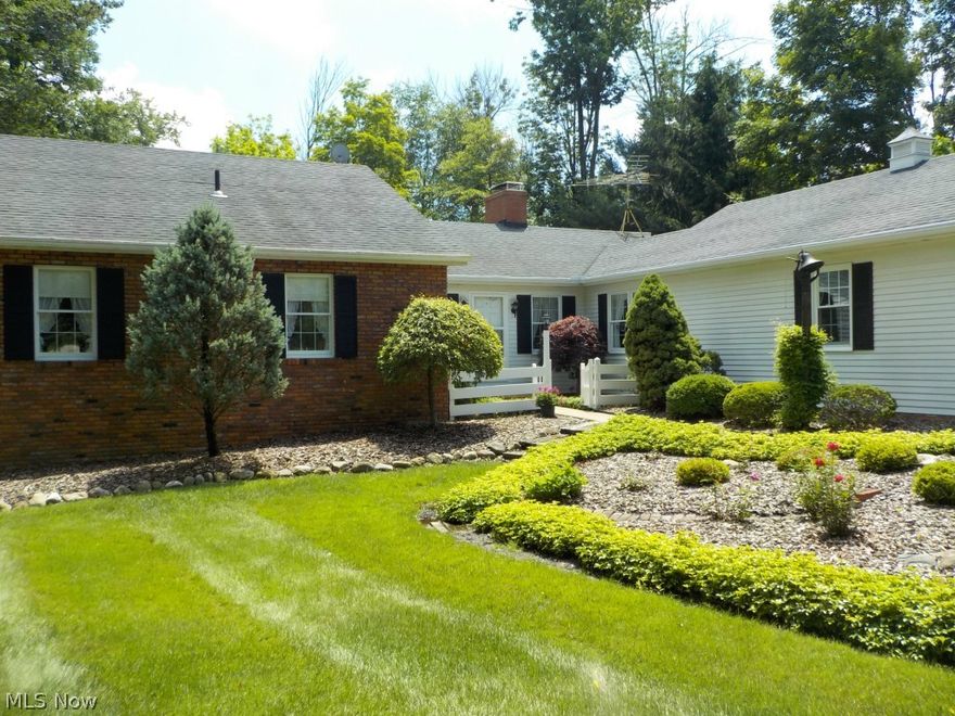 This home is an absolute viewing  and enjoying the spacious ranch with a walkout basement. For the car buff an additional 3 car garage.....the guys will love this. Also a shed for gardening equipment too. A formal diningroom and an eat in kitchen, afford the home to have plenty of room for ebntertaining and family gatherings ! This one won't last long. Be the firsat to view your new home .