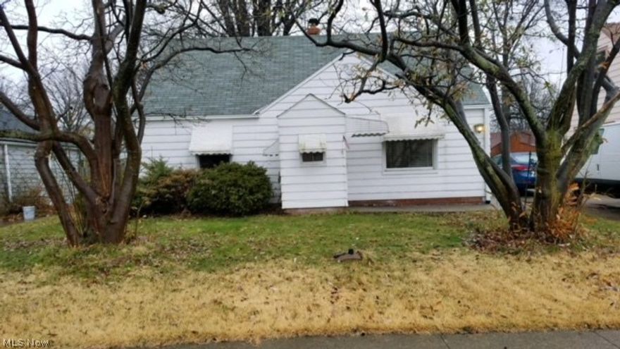 Spacious bungalow with fully fenced yard plus extra deep 2 car garage with workshop area, perfect for the car hobbyist.  
Eat-in kitchen.  Large family/dining/tv room addition with laundry area overlooking beautifully treed yard.
There are two bedrooms on the first floor plus a very large bedroom up that is shown on tax records and could be used as two bedrooms.
First floor living room, whole house vinyl windows.
Radiant heat in the main areas means extra cozy...warm toes.  Family room and 2nd floor bedroom(s) has baseboard heat.
There is a ramp into the family room at the side plus a walk-in shower for some accessibility.  Interior is freshly painted, move-in ready.