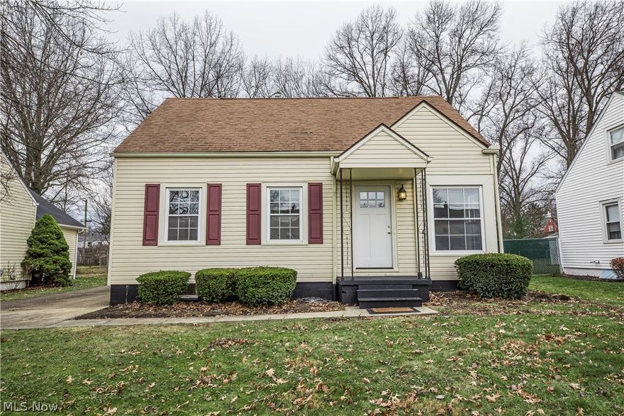 You are not going to want to miss this remodeled charming cape cod in the heart of Cuyahoga Falls! The living room, dining room and bedrooms feature refinished hardwood floors. The brand new kitchen comes with all stainless appliances and has been redone from top to bottom. Along with the kitchen, the bathroom has also been renovated. The entire interior of the home has been freshly painted. The lower level has a spacious rec-room. Oh ya, the dining room on the first floor would be perfect for a home office and with a small investment could be turned back into a 3rd bedroom. The second floor has a large bedroom as well. Outside, you have a great deck that would be great for entertaining...along with a huge fenced in yard! Call your favorite Realtor to schedule your showing today!