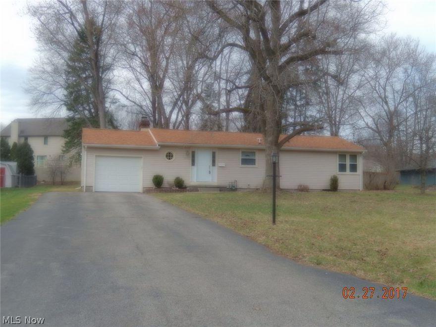 Move right in to this exceptional ranch with many updates:  Freshly painted, new carpet throughout, new interior doors, new light fixtures, new ceramic floor in kitchen and foyer.  2 full bathrooms both remodeled.  Master bath updated in 2016 and main full bath updated in 2009.  Basement waterproofed in 2009.  New windows 2009. HVAC 2009.  Vinyl sided 2009.  Roof is 10-12 years old.  Nice size yard with shed. This home is a must see! Call today!