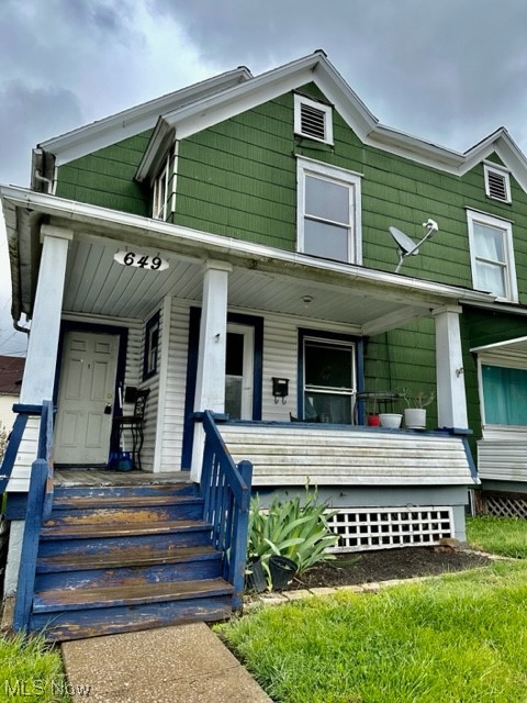 Sunny, cute and quirky upstairs 2 bedroom in a multifamily property. Unit offers a cozy living room with a closet, a kitchen with room for a small dining table, one smaller bedroom without a closet (could be a great office!) and a very large bedroom with a walk in closet! Unit comes with an off street parking space. Owner pays for heat, water, trash and sewer! Tenant just pays for their electric and internet! All adult occupants must fill in an online application that runs a credit report, bankruptcy history, criminal history and eviction history plus income verification. Passing credit criteria=600 credit score or higher no more than 3 things in collections. Owner may consider slightly less than 600, but may require additional security deposit. $50 nonrefundable application fee per person. No Pets.