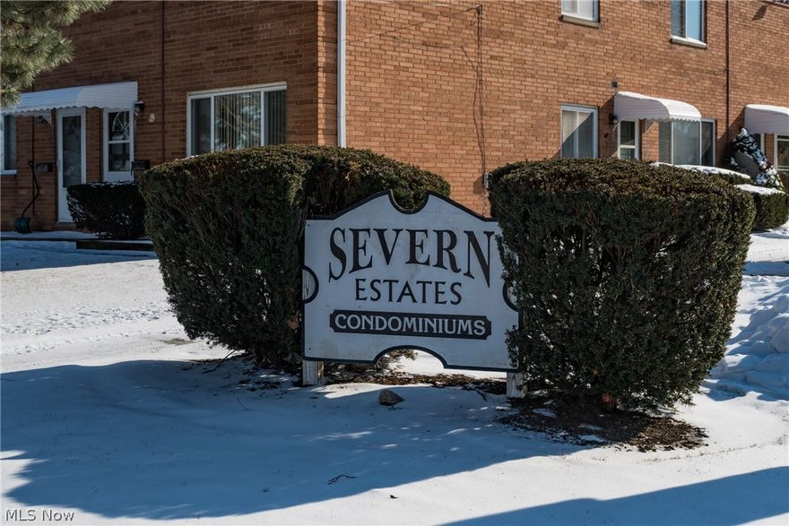 Come see this Wickliffe condominium which features care free living!  2 spacious bedrooms with ceiling fans (gorgeous hardwood under carpet!) and 1.5 baths.  This unit has a new furnace (installed Aug 2017), a water spigot for watering plants with an interior shut off valve on your private patio.  Snow and trash removal is included in monthly fee as well as the landscaping and exterior building.  Conveniently located, plenty of shopping and restaurants nearby and easy access to Rt 2 and Rt 90.