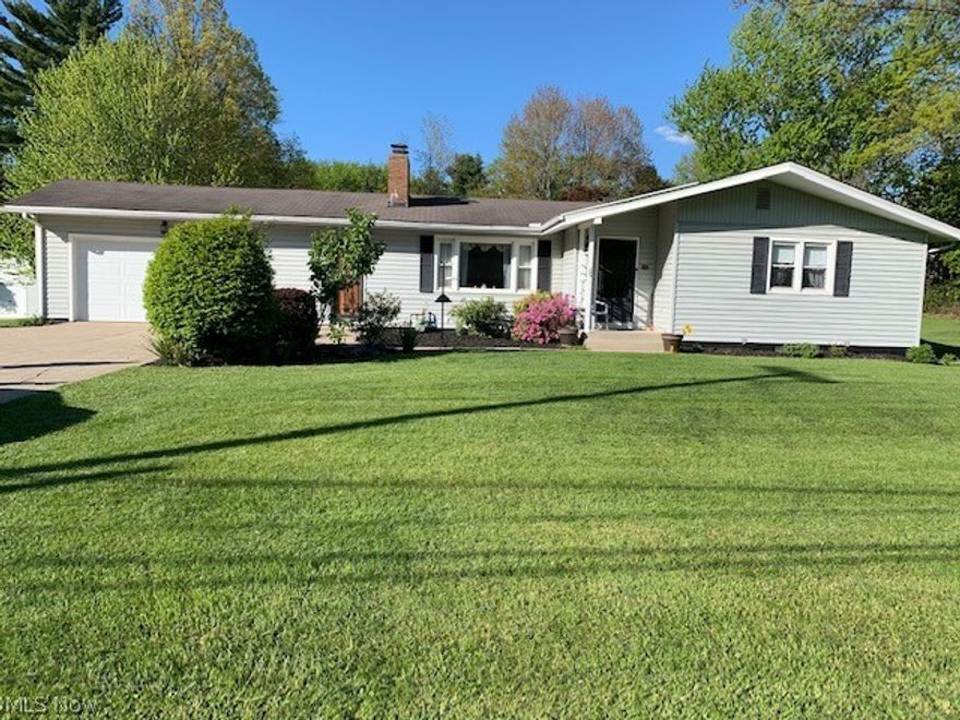 Amazing ranch situated on 4 separate lots that total 2 acres! Maybe you want to build on the buildable lots?  This lovely ranch is ready for your own personal updates.  You will never run out of storage space in this kitchen and dining room with all of the cabinets and the large island.  Need a break from the family?  Maybe enjoy a cup of coffee and a new book in front of the fireplace in your small library reading room.  The deck off the kitchen is a 2 level massive addition.  The back yard has a 10x12 shed that was built in 2012.  Ring doorbells and smart lights will stay. Bring the party downstairs to a massive finished basement complete with a wet bar, cedar siding, and a full updated bathroom.  The basement was completely waterproofed in 2011.  Electric panels were replaced.  Pictures coming on Thursday night.  Schedule your showing soon!