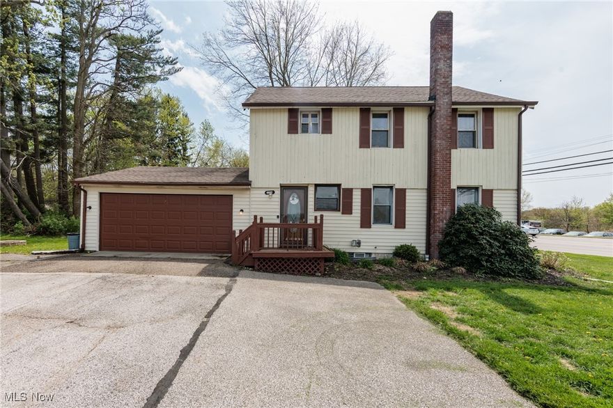 3-bedroom colonial, offering modern living with a touch of versatility! This home has been updated and is move-in ready. Step through the front door to an open-concept layout, where the kitchen flows seamlessly into the living area perfect for entertaining. The kitchen featuring Shaker-style cabinets, ample counter space, a central island,  Just off the kitchen is a spacious 3-season sunroom, ideal for year-round enjoyment and gatherings. A convenient half-bath is located on the first floor. Upstairs, you'll find three generously sized bedrooms and a fully finished bonus room above the primary bedroom perfect as a fourth bedroom, home office, or private retreat. Enjoy 1.2 acres of land with endless possibilities, thanks to its commercial zoning ideal for future development or business opportunities.
Recent updates include: roof, electrical, plumbing, walls, ceilings, floors, carpet, doors, paint, light fixtures, bathrooms, hot water tank, kitchen.