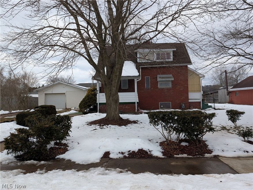 Here is a Solid Brick house with nice garage and big lot with nice garden. Here is your chance at a nice property in town for under 100k. it has had some updates including new roof. Come check it out before its gone . Selling As Is . Cash offers only.