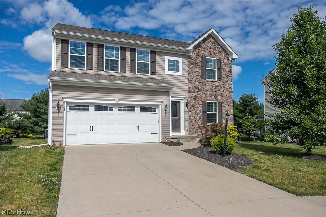 Turn key ready 4 bedroom, 2.5 bath colonial on a quiet cul-de sac in Stonegate at Waterbury Community. Home is 6 years young, so you get the new home feel. Spacious and open concept eat in kitchen w/ dining area & breakfast allows for plenty of large gatherings, while you entertain. All kitchen appliances included for your convenience. Smaller living room on first floor for additional office space or play area; Newer carpeting installed on 1st floor 2018 & freshly painted; 2nd floor features laundry room, huge master suite w/ walk in closet, master bath, & tons of space for owners. 3 additional rooms give you family all the room they need to roam.
Lower level features 2 separate finished rooms w/ new carpeting June 2020- perfect for an office & recreation room, plus unfinished storage room w/ sump pump & Radon system 2018, which was installed by previous owners. Neutral tones throughout.
Spacious 17 x 15 Composite deck w/ solar lights allows for easy maintenance featurin