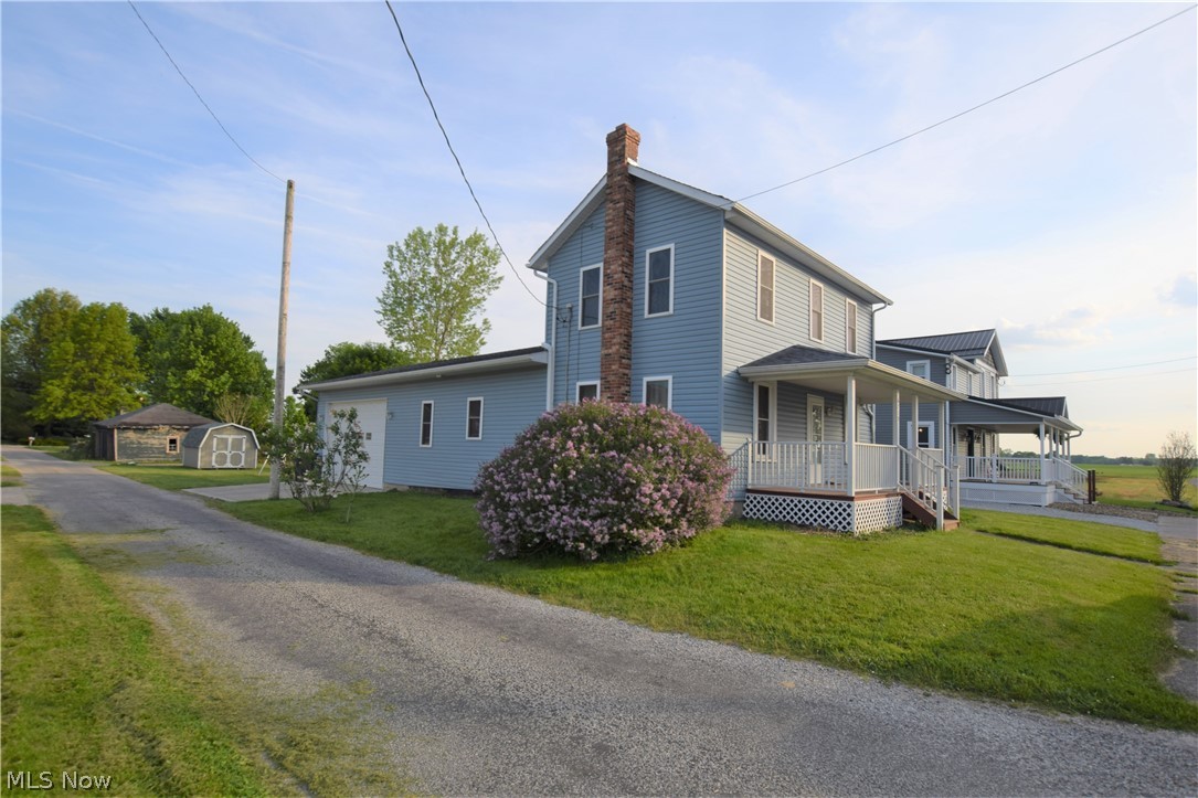 Welcome to 6715 Chestnut Street; this 3-bedroom, 1-bathroom home is located on a peaceful property in Sterling. The eat-in kitchen has stainless steel appliances and lovely cabinets. A full bath is located off the kitchen. First-floor master bedroom and laundry hook-up. Upstairs there are two additional bedrooms. This home has an extra large garage with windows, high ceilings, and a private room. Large shed offers convenient storage. Don’t miss your chance to own this lovely home!
