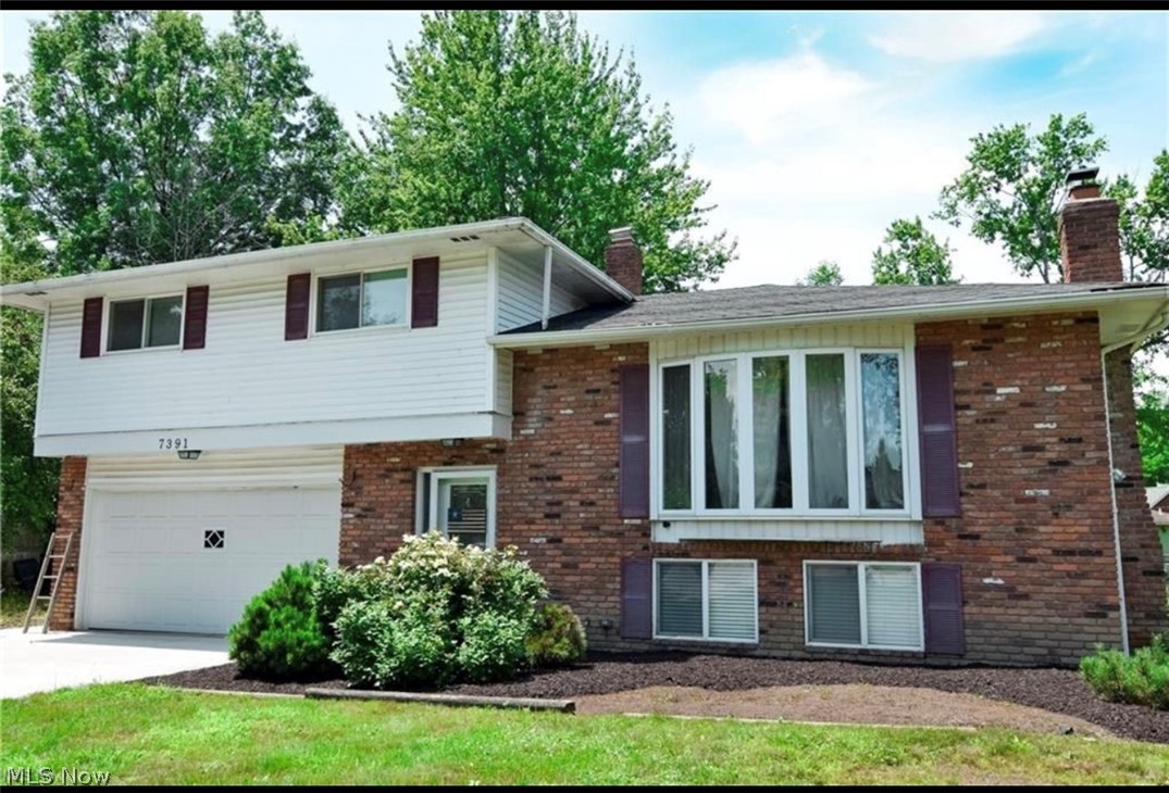 Welcome to this charming split level home at the end of a cul-de-sac with sidewalks. Conveniently located in the heart of Mentor, this home provides a quick commute to major highways, schools, and shopping. The large fenced-in back yard has a patio with an awning for entertaining guests. The home has been nicely updated and each room has ample natural light and living space. Some of the updates include the driveway(2018), paint(2023), pellet stove(2018), garage door(2019), windows(2017),furnace(2022), AC(2022), and a roof(2009). Schedule your private tour today!