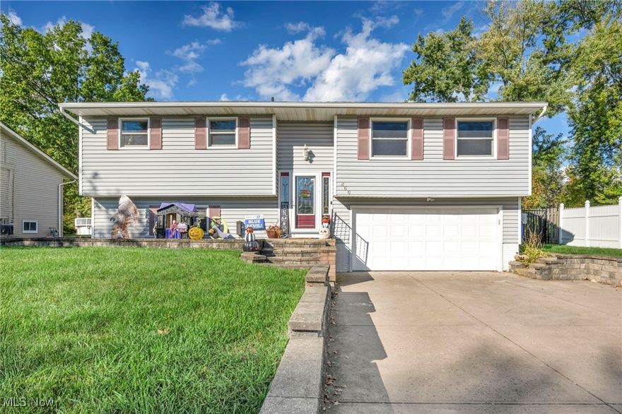 Welcome Home to this beautifully maintained and thoughtfully updated residence that perfectly blends comfort, functionality, and modern style. Every space has been meticulously cared for, offering true move-in readiness and lasting peace of mind.
Inside, you’ll find numerous updates throughout. The attic now offers easy stair access (2019), and the full bathroom has been refreshed with new paint (2020), an updated exhaust fan (2017), and a new bathtub and shower (2018). Bedrooms were updated with new paint and carpet in 2021, while the primary bedroom had its wallpaper removed and was freshly painted in 2018. The main level features new carpet (2021), and the living and dining rooms received a modern refresh with new paint and wallpaper removal in 2025. The kitchen, also updated in 2025, includes wallpaper removal, fresh paint, and stylish modern appliances added in 2020—perfect for everyday living and entertaining. The lower level offers additional versatility with a repainted basement (2017) and a new water tank (2022). Outside, enjoy a backyard designed for relaxation and fun with a new deck (2019), concrete patio (2021), and a charming gazebo that stays. The property also includes a shed (2020), playground (2021), and new fencing—both chain link and privacy sections added between 2020–2022. Additional improvements include new gutters (2023), a replaced gas meter (2023), updated electrical system (2022), and a garage door opener (2017). Ideally located in a peaceful Brunswick neighborhood, this home is close to Brunswick Lake Park, Mapleside Farms, and the Brunswick Community Recreation Center. Shopping and dining are just minutes away at SouthPark Mall, Downtown Brunswick, and The Shoppes at Brunswick Town Center, with quick highway access to I-71 and Route 303 for an easy commute to Cleveland or Medina.
