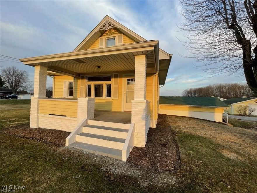 This charming bungalow, nestled on nearly 5 acres, is a dream come true for those seeking a cozy yet spacious home with ample outdoor space. Nearly every aspect of the home has been updated, including laminate flooring, windows and doors, heating and cooling systems, a hot water tank, a well pump, and more. The beautifully remodeled kitchen and bathroom are must-sees. For hobbyists or those in need of extra storage, the property features a detached two-car garage. Offering the perfect blend of indoor comfort and outdoor adventure, this home is an ideal retreat for those craving a peaceful and versatile lifestyle.