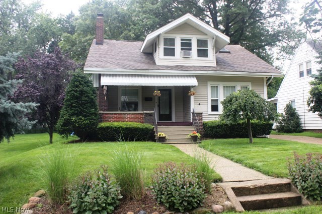 So charming & spacious on quiet street! This 3 bedroom, 2 bath cape cod with approx. 1656SF is sure to please with natural woodwork, bamboo floors through out 1st floor (except kitchen & bath), brick wood burning fireplace, formal dining with window seat, light and bright kitchen with white cupboards, pantry, range, refrig, bay window & slider to deck* 2 bedrooms on 1st floor (one presently used as a family room)* Master suite on 2nd level with sitting room or office & French doors leading to master bath with double vanity, soaking tub, sky light & walk in closet* Updates include shingles single layer house & garage (2009), furnace/C/A (2008), bamboo floors (2013), bathroom floor tile, shower tile, faucets & light fixtures (2012), replacement windows , electrical box, glass block basement windows & plumbing* Covered front porch* Detached 1.5 car with extra storage* Covered patio* Deck* Vinyl exterior with vinyl wrapped windows* Concrete drive* Pretty lot* So much!