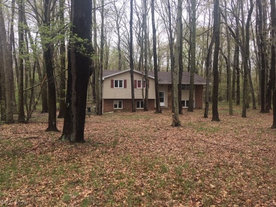 This 3 bedroom 2 bath bi-level  beauty is waiting for a new owner to bring it back to life.  This home is located in Braceville Twp./LaBrae School District & is privately situated on 7.69 acres with wooded landscapes.  The home owner had a new roof installed in 2018.  There is newer vinyl siding & a few newer vinyl windows. The living room and dining room have vaulted ceilings and sliding glass door overlooking the fenced in back yard with gazebo.  The downstairs offers another full bath, family room, and laundry area plus a 2 car attached garage. City water will be available soon as part of the Prosperity Waterline Initiative.  Seller has had septic tested by the TCHD & paid for a soil study, the septic will need replaced. There is a high efficiency furnace, central air, & hot water tank - all are in good working order & all utilities are on.   The home is being SOLD AS IS.  This home just needs a good cleaning inside and out along with some updating.