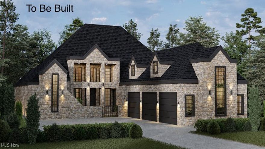 A stunning collaboration between DiBenedetto Fine Homes and Corna Concepts. This exquisite, fully custom-built home is perfectly situated on the 4th hole of the Red Tail Golf Course, offering breathtaking panoramic views that embody a premier golf lifestyle. The quarried stone exterior is not only visually striking but it is low maintenance, the 3-car garage provides ample parking for vehicles, golf carts and includes plenty of room for extra storage. Step indoors - spanning 2,900 square feet of beautifully designed living space which includes a dramatic 19 foot great room with floor to ceiling windows, formal dining room, large kitchen, mudroom, views of the golf course is perfect for entertaining! Option of 4-5 spacious bedrooms and 3.5-4.5 bathrooms, customize a first-floor primary suite for ultimate convenience. Social or golf club memberships are required allowing residents and their family to enjoy all the amenities Red Tail has to offer including the patio cafe, fitness center, pickleball courts, and swimming pool.  Just minutes to Crocker Park, Avon Commons, major highways, & only 20 minutes to downtown Cleveland or Hopkins International Airport. Make this custom build located at 4110 or 4114 Saint Gregory Way your forever home!