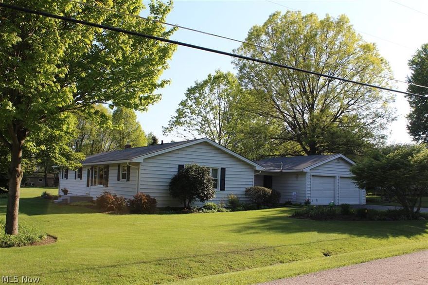 Absolutely adorable ranch in Jackson Township!  True pride of ownership.  Lots of hardwood floors and tons of updates...New roof 2014, windows 2011, electric, 200 amp 2009, central air 2013, hot water tank 2014, new septic system 2008, new kitchen counters and tile backsplash, added 1/2 bath 2011, off family room, updated main bath 2011.  All this and the most serene setting... overlooks a large pond and horses.  If you love nature and to garden, this place is for you!  Lots of perennial gardens.  Very quiet street.  Low traffic.