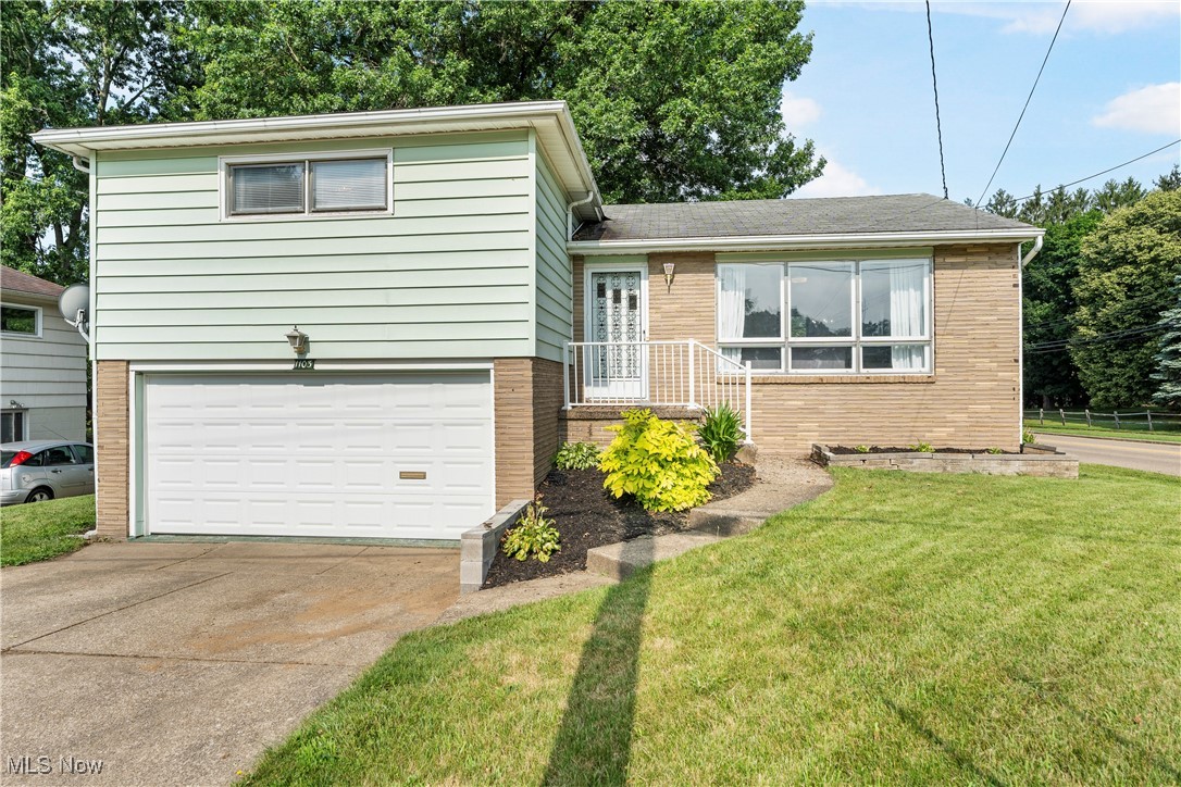 Welcome home to this beautifully updated split-level home, nestled on a spacious corner lot that offers everything you need for comfortable, move-in ready living. With 3 spacious bedrooms, 2 full bathrooms, and a fully fenced-in backyard, this property is perfect for both relaxation and entertaining. Step inside to discover freshly painted interiors throughout, with updated trim, hardware, and new light fixtures in every room. What’s great about the main living level is the openness of it all flowing very seamlessly from room to room. The freshly updated kitchen features brand-new concrete countertops, sleek LVT flooring, painted cabinetry, and stainless steel appliances. Both bathrooms have been thoughtfully updated with new LVT flooring, modern fixtures and brand new bathroom vent fans to provide a clean, contemporary feel. The lower-level recreation room is a cozy retreat with fresh carpet and paint, and it seamlessly leads to the back patio area—perfect for grilling or enjoying your fully fenced-in backyard. Plus, the lower level features a convenient laundry room and additional storage space, keeping everything organized and accessible. A brand-new A/C system was installed in 2024, offering peace of mind for years to come, while the hot water tank was updated in 2020. Various electrical updates have been completed as well. Located in the heart of North Canton, and only minutes from Belden Village, this home is ideally located near an abundance of dining options, shopping, and local amenities. It’s truly a must-see!