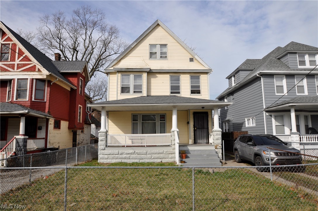 Great rental property to add to your portfolio. Currently occupied with tenant paying $1,000/month and lease expires in August 2024, however they are willing to vacate upon closing. Original hardwood floor throughout most of the first floor and including the finished 3rd floor. 3 Bedroom on second floor and finished third floor that is being used as a 4th bedroom. Updated electrical panel, newer furnace, glass block windows in basement.