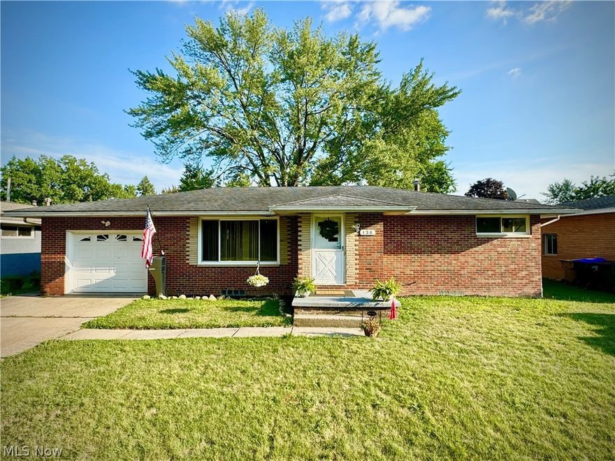 Welcome to your dream home! This beautiful 3 bedroom, 2 full bathroom brick ranch is perfectly situated just steps away from the scenic Linden Park. Nestled on a spacious two-parcel, fenced-in lot, this home offers the ideal blend of comfort, convenience, and charm. Step inside to discover a warm and inviting living space with an abundance of natural light and hardwood floors throughout much of the main level. The spacious living room is perfect for gatherings or cozy evenings in. The well-appointed kitchen features modern appliances and a cozy eat in kitchen area. The home boasts three generously sized bedrooms, each offering plenty of closet space and comfort. Outside, the expansive fenced-in yard provides a private oasis perfect for entertaining and safe haven for pets to play. Whether you're hosting a summer barbecue or simply enjoying a quiet afternoon, the outdoor space is sure to delight. Location is everything, and this home has it all. You'll love being just steps away from Linden Park, offering endless opportunities for outdoor activities. In addition, the home sits just one block away from Lincoln Elementary and under a mile away from Roberts Middle School- just a short walk away! You are also conveniently close to a variety of dining, shopping, and entertainment options. With easy access to the highway, commuting is a breeze, making this home the perfect blend of suburban tranquility and urban convenience. Don't miss out on this fantastic opportunity to own a piece of Cuyahoga Falls charm. Schedule your private tour today and experience all that this wonderful home has to offer!