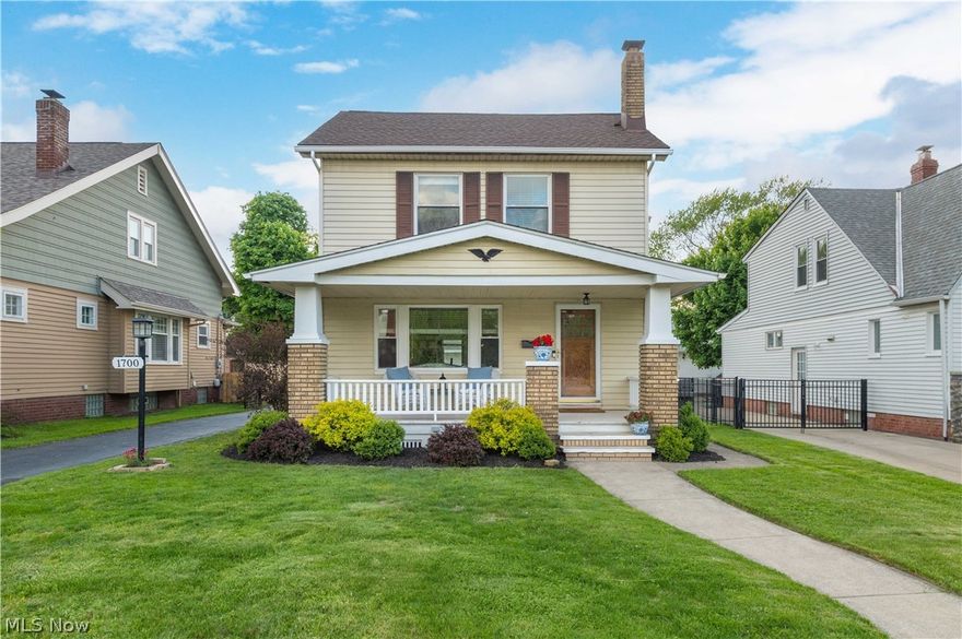 Welcome to this beautifully updated and meticulously maintained Colonial home just moments from the heart of downtown Rocky River. Perfectly positioned for walkability, you’ll enjoy easy access to local grocery stores, restaurants, the Cleveland Metroparks, and charming boutiques.
From the moment you arrive, the inviting front porch and pristine curb appeal set the tone for what’s inside. This move-in ready home has been thoughtfully updated throughout, blending classic character with modern comfort. The interior showcases refinished hardwood floors (2024), fresh paint (2024), and updated trim work (2024).
The spacious living room is anchored by a cozy fireplace, creating the perfect focal point for relaxing evenings. Just off the main living space, the well-lit family room offers an inviting setting, featuring new/expanded entry way tile (2024) when entering the home from the recently replaced back entrance door (2025). 
The kitchen has been enhanced with modern plumbing, electrical, and drywall improvements (2023), along with refreshed finishes. 
Upstairs, you’ll find four beautifully designed bedrooms, including a large primary suite featuring gorgeous new skylights with new motorized blinds (2026) and a bedroom with a new enlarged window (2025). A full bath completes the upper level, while the lower level offers convenience with a second full bathroom.
Step outside to a newly added patio (2023), perfect for summer evenings and entertaining, all within a fully fenced yard featuring new black ornamental metal fencing (2026). 
Additional recent updates include a new furnace and AC (2023), resealed driveway (2023), new carpeting (2024), new dishwasher (2026), new disposal (2025), new washer (2025)—reflecting the exceptional care this home has received & giving you peace of mind for years to come.
This is a rare opportunity to own a truly turnkey home in one of Rocky River’s most desirable and walkable locations - schedule your showing today.