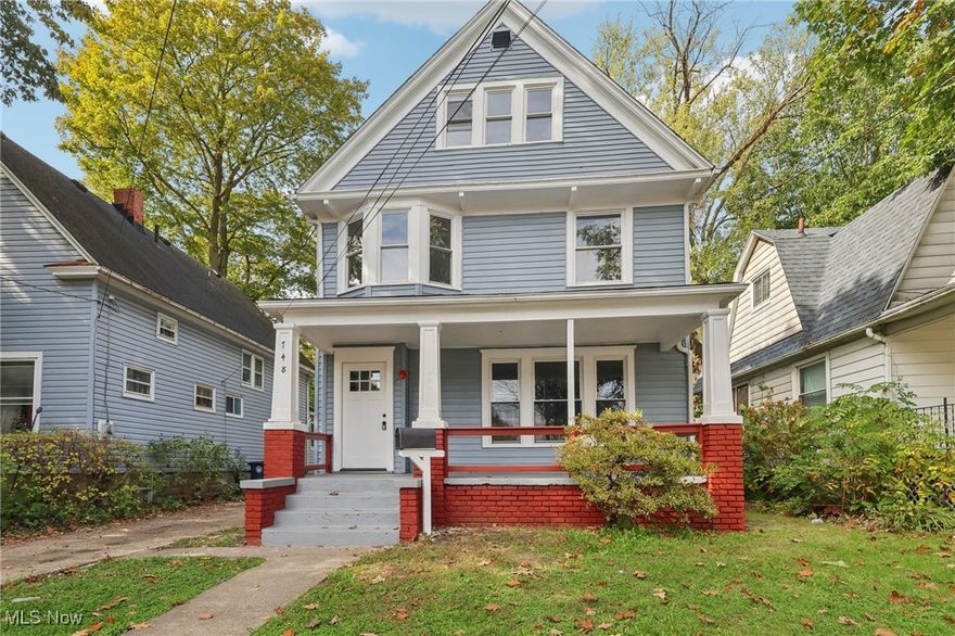 Welcome home to this spacious and beautifully updated 5-bedroom colonial offering both character and modern
comfort! Step inside to find fresh flooring throughout, updated bathrooms, and plenty of natural light. The main
level features a versatile bonus room off the dining area ideal for an office, playroom, or cozy lounge. 3
bedrooms on the second floor and 2 more bedrooms on the 3rd floor. One full bath on 2nd floor and one full
bath in basement. With generous living space and thoughtful updates throughout, this home blends classic style
with modern convenience ? ready for you to move right in and make it your own!
