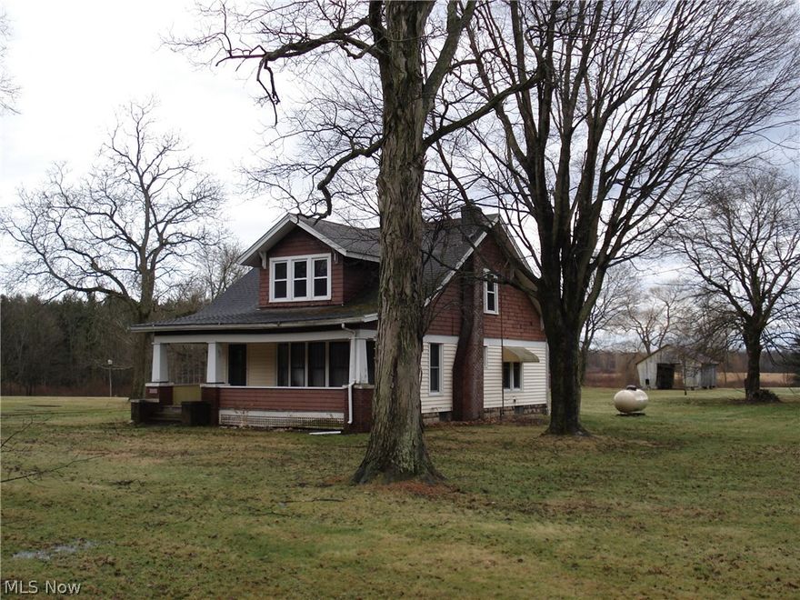 Looking for privacy? This property features 131+ acres on 3 parcels and has 2 homes. The main house has 4 bedrooms and 1 bath with beautiful wood trim and new furnace. The second home features 2 bedrooms with new carpet, paint and updated bathroom and attached garage. This home also has "free gas". Great property to farm, hunt, camp and so much more! There is timber value in the woods and 4 gas wells on the property. Sellers may consider splitting the property.