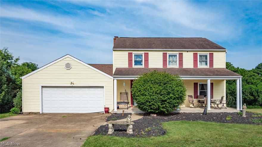 This spacious 4 bedroom home located in East Muskingum Schools is awaiting your personal touch with endless potential. It features 2 separate living spaces and a half bath on the main level. Four bedrooms and two full baths on the upper level. Enjoy the screened in back porch that exits onto the deck overlooking the serene back yard. Attached 2 car garage. Don't miss your chance on making this home into your dream home!