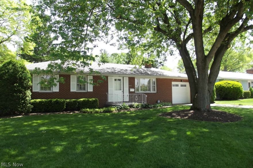 Attractive Brick Ranch Home - well maintained. 3 bedrooms, 2 baths. Full glazed tile basement with glass block windows. Gas heat and central air. Attached garage with opener. Nice private back yard.