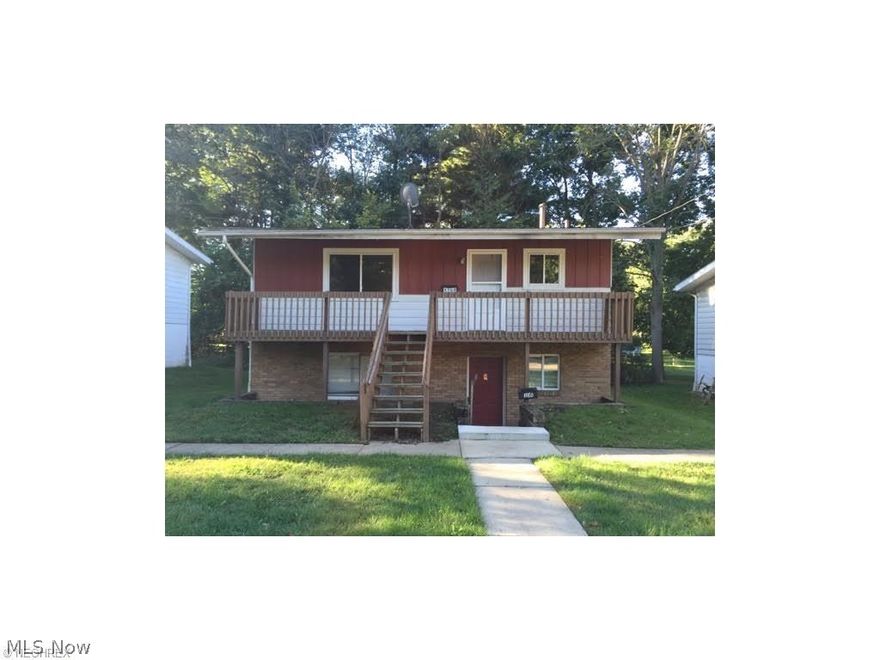 Two bedroom, one bath upstairs unit available for rent. Freshly painted throughout, new carpet, new kitchen flooring. Don't miss out on this charming apartment.